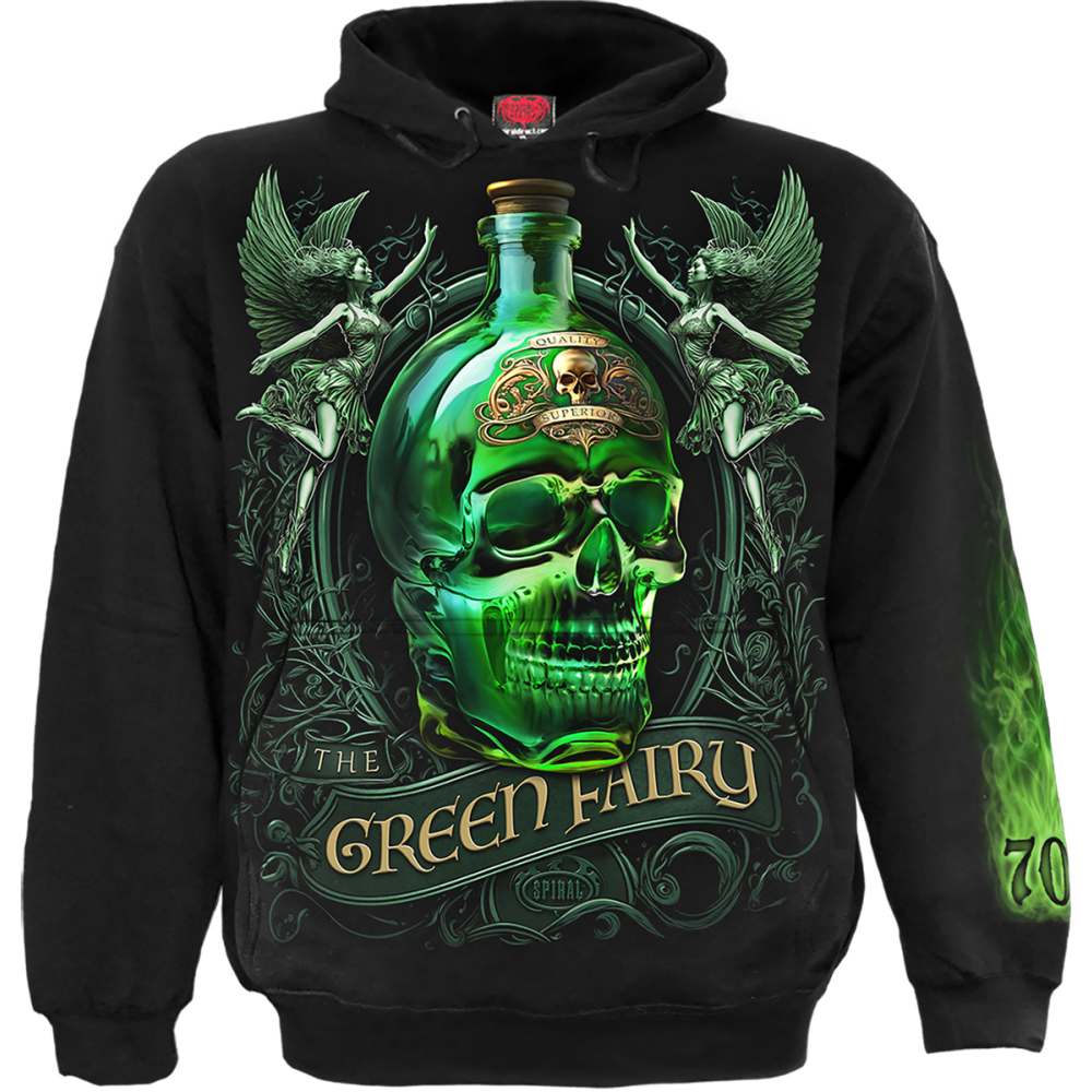 Spiral - The Green Fairy Sweat à capuche - Noir